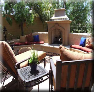 Townhouse Patio Garden